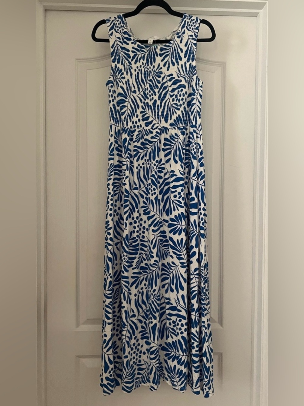Market & Spruce smocked maxi dress